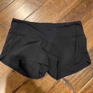 Black Lululemon shorts